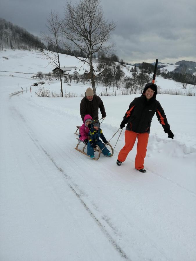Urlaub Am Bauernhof Hoebarten Sankt Anton an der Jessnitz Buitenkant foto